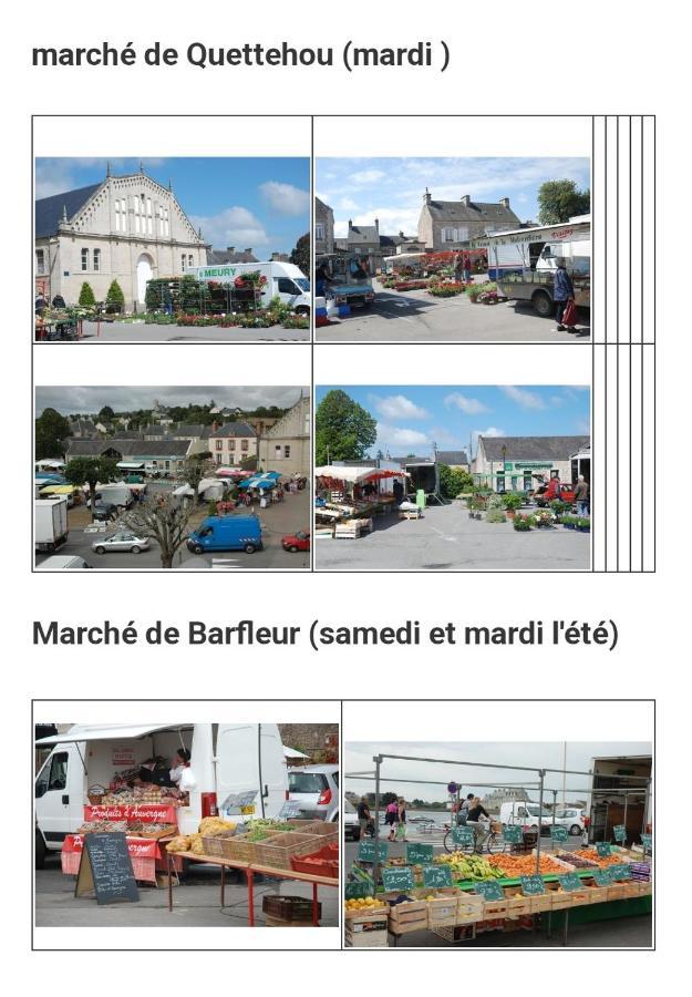 Gite Tante Jeanne Réville Exterior foto